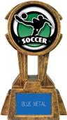 Hasty Awards 10" Sky Tower Resin Soccer Trophy Hasty Awards 10" Sky Tower Resin Soccer Trophy