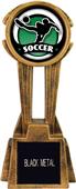 Hasty Awards 14" Sky Tower Resin Soccer Trophy Hasty Awards 14" Sky Tower Resin Soccer Trophy