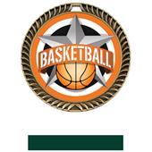 Hasty Awards 2.5" All-Star Crest Basketball Medals Hasty Awards 2.5" All-Star Crest Basketball Medals