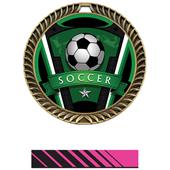 Hasty Crest Medal Soccer Varsity Insert Hasty Crest Medal Soccer Varsity Insert
