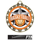 Hasty Award Basketball All-Star Insert Medal Hasty Award Basketball All-Star Insert Medal