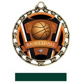Hasty Award Basketball Varsity Insert Medal Hasty Award Basketball Varsity Insert Medal