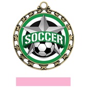 Hasty Super Star Medal Soccer All-Star Insert