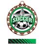 BRONZE MEDAL/PHOENIX GREEN NECK RIBBON