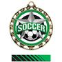 GOLD MEDAL/PHOENIX GREEN NECK RIBBON