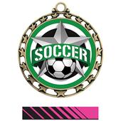 Hasty Super Star Medal Soccer All-Star Insert