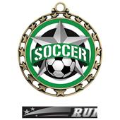 Hasty Super Star Medal Soccer All-Star Insert Hasty Super Star Medal Soccer All-Star Insert