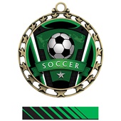 Hasty Super Star Medal Soccer Varsity Insert