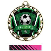 Hasty Super Star Medal Soccer Varsity Insert Hasty Super Star Medal Soccer Varsity Insert