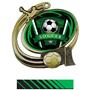 GOLD MEDAL/PHOENIX GREEN NECK RIBBON