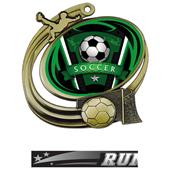 Hasty Action Medal Varsity Soccer Insert M-1201S Hasty Action Medal Varsity Soccer Insert M-1201S