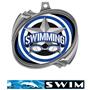 SILVER MEDAL/PRIME SWIMMING NECK RIBBON