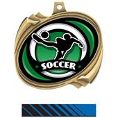 Hasty 2.5" Hurricane Medal Spectrum Soccer Insert