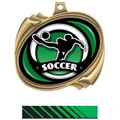 Hasty 2.5" Hurricane Medal Spectrum Soccer Insert