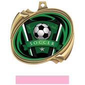 Hasty Hurricane Medal Soccer Varsity Insert