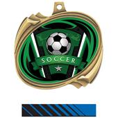 Hasty Hurricane Medal Soccer Varsity Insert