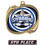 GOLD MEDAL/ULTIMATE 6TH PLACE NECK RIBBON