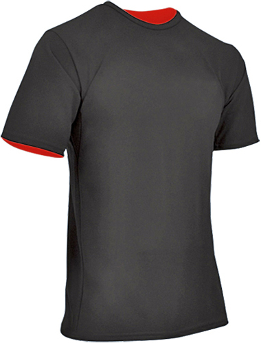 Champro Clutch Z-Cloth DRI-GEAR – Maglia Da Basket Reversibile, Taglia Piccola, Scarlatto E Bianco