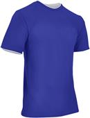 Champro Double Z-Cloth Dri-Gear Reversible Tee Outside: PURPLE, Inside: WHITE Primary
