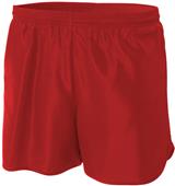 A4 Adult Woven Polyester 4" Track Shorts With Liner No Pockets