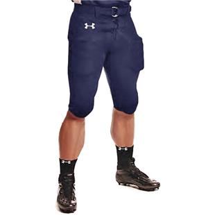 navy blue under armour football pants