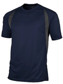 Tonix Adult Achiever Warm-Up Polyester Tee 1545 NAVY/GRAPHITE Primary