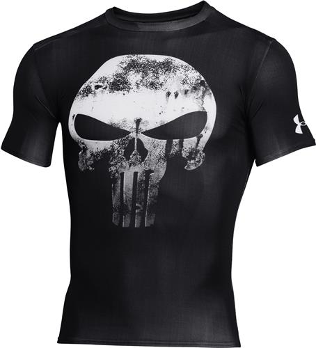 Punisher under armour t shirt on sale