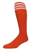 PearSox Euro 3 Stripe Soccer Athletic Socks