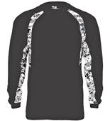 Badger Adult Digital Hook Long Sleeve Tee Shirt