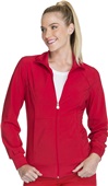 Infinity Womens Zip Front Scrub Jacket