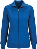 Infinity Womens Zip Front Scrub Jacket