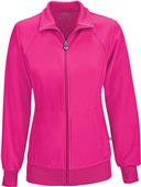 Infinity Womens Zip Front Scrub Jacket