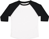 LAT Sportswear Toddler 3/4 Sleeve Baseball Tee