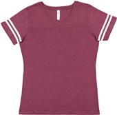 LAT Sportswear Ladies Vintage Football Tee