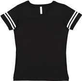 LAT Sportswear Ladies Vintage Football Tee