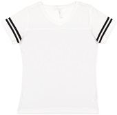 LAT Sportswear Ladies Vintage Football Tee