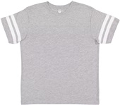 LAT Sportswear Youth Vintage Football Tee VINTAGE HEATHER/BLENDED WHITE Primary