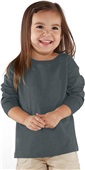 LAT Sportswear Toddler Long Sleeve T-Shirt CHARCOAL Primary