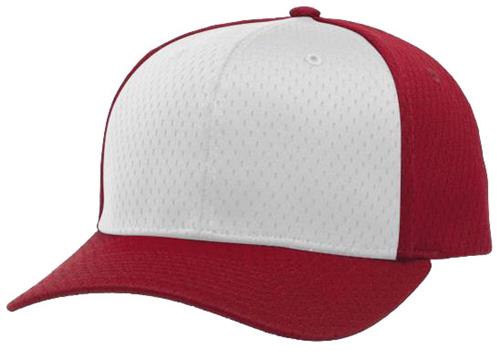 (ALTERN.) WHITE FRONT PANEL/RED VISOR/RED BACK