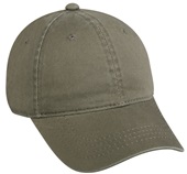 OC Sports Adjustable Strap Garment Wash Cotton Cap GWT-111