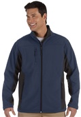 Devon & Jones Mens Soft Shell Colorblock Jacket