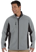 Devon & Jones Mens Soft Shell Colorblock Jacket
