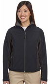 Devon & Jones Ladies Soft Shell Colorblock Jacket