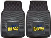 Fan Mats University of Toledo Vinyl Car Mats (set)