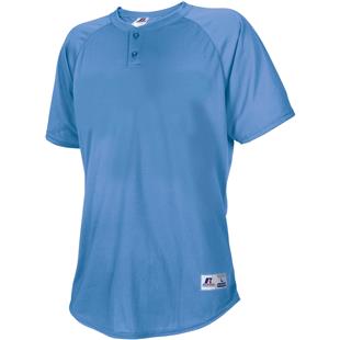 Martin Sports Two Button JERSEY-ADULT-MEDIUM-COLUMBIA Blue/White