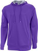 Cardinal or Purple Long Sleeve Performance Hoodie Cardinal or Purple Long Sleeve Performance Hoodie