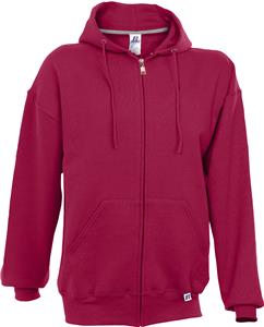 russell athletic men's dri power full zip fleece hoodie