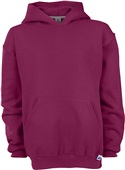 Russell Athletic Youth Dri-Power Pullover Hoodie MAROON Primary