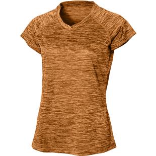 BAW Athletic Wear DT87 - Ladies Long Sleeve Dry-Tek V-Neck T-Shirt