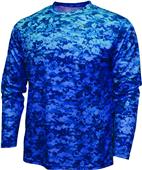 Baw Men/Youth Xtreme-Tek Digital Camo LS Shirt